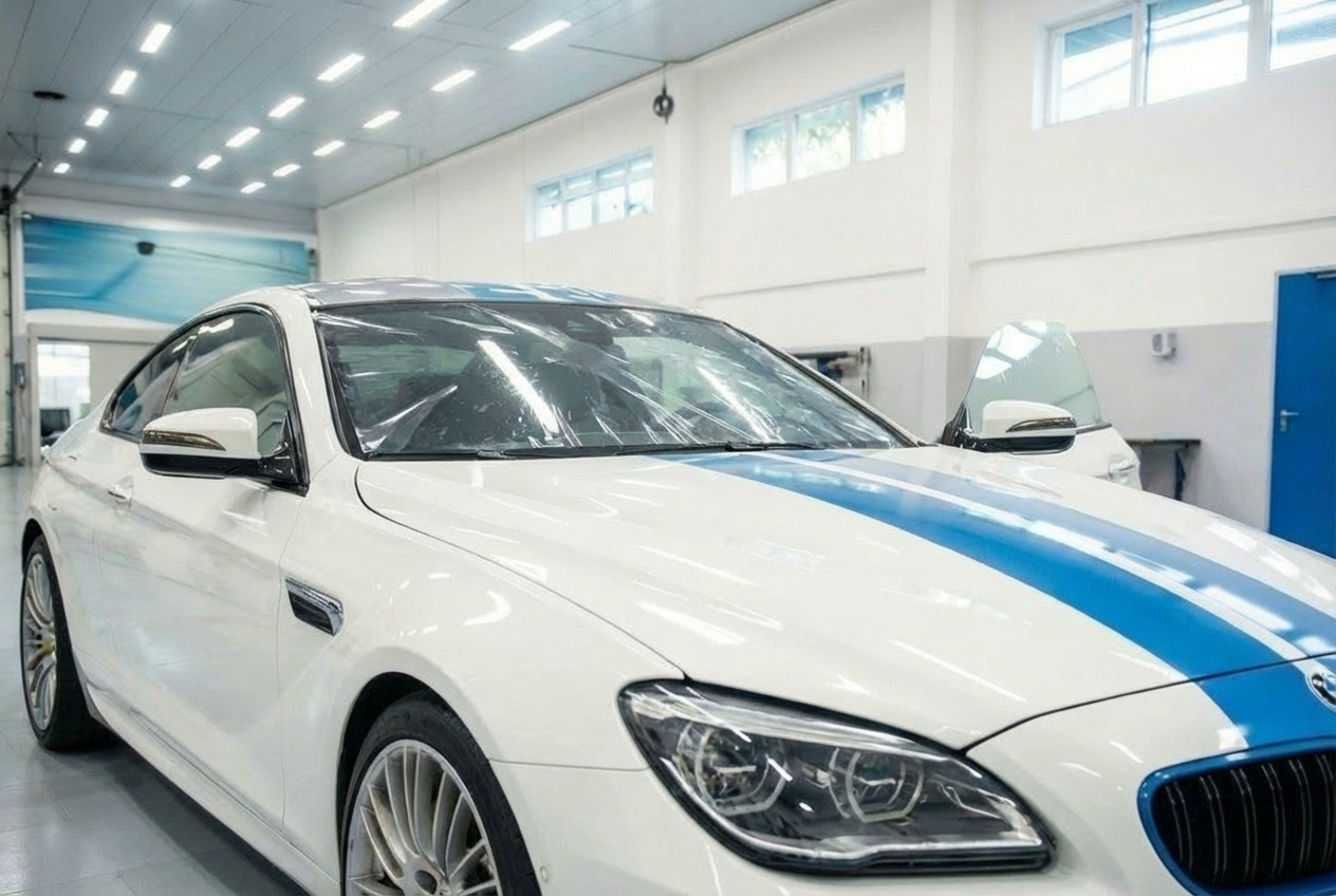 Бронирование стекол автомобиля